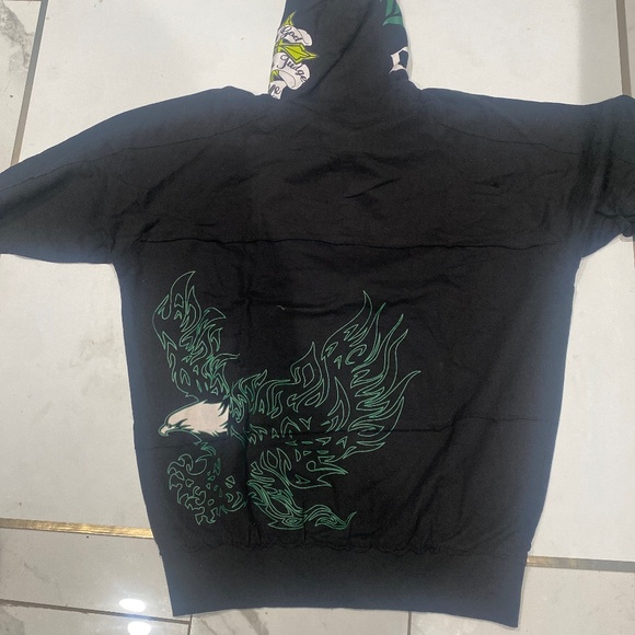 Blac Label Premium Vintage Full Zip Hoodie 3X - Picture 4 of 11